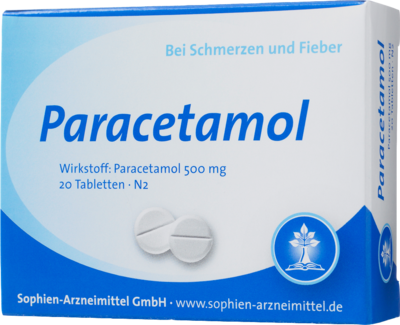 PARACETAMOL Sophien 500 Tabletten