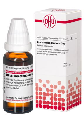 RHUS TOXICODENDRON D 30 Dilution