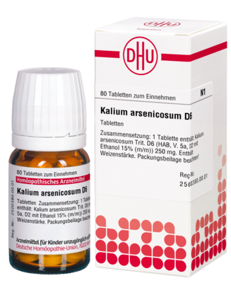 KALIUM ARSENICOSUM D 6 Tabletten