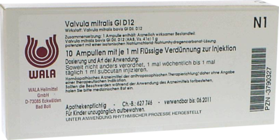 VALVULA mitralis GL D 12 Ampullen