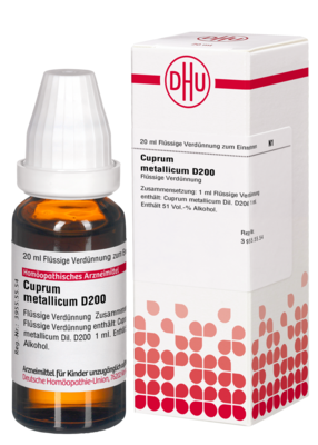 CUPRUM METALLICUM D 200 Dilution