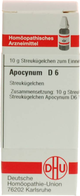 APOCYNUM D 6 Globuli