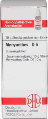 MENYANTHES D 6 Globuli