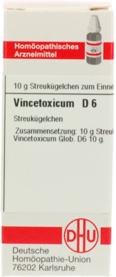 VINCETOXICUM D 6 Globuli