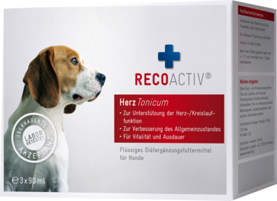 RECOACTIV Herz Tonicum f.Hunde Kurpackung