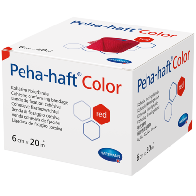 PEHA-HAFT Color Fixierb.latexfrei 6 cmx20 m rot