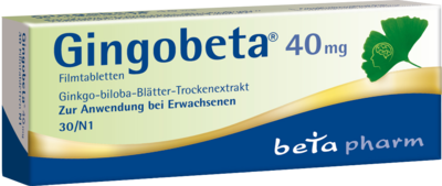 GINGOBETA 40 mg Filmtabletten