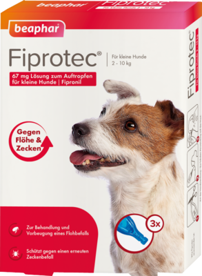 FIPROTEC 67 mg Lösung z.Auftr.f.kleine Hunde