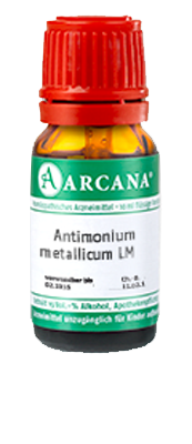 ANTIMONIUM METALLICUM LM 100 Dilution