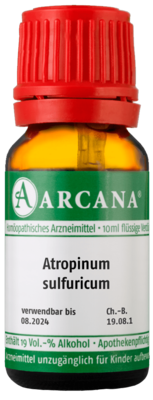 ATROPINUM SULFURICUM LM 26 Dilution