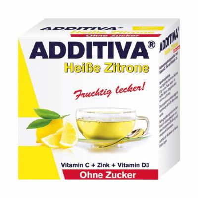 ADDITIVA heiße Zitrone ohne Zucker Sachets