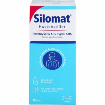 SILOMAT Hustenstiller Pentoxyverin 1,35 mg/ml Saft