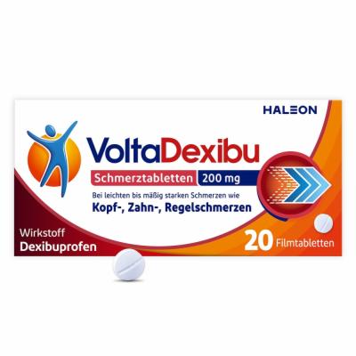 VOLTADEXIBU Schmerztabletten 200 mg Filmtabletten