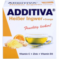 ADDITIVA heißer Ingwer+Orange Pulver