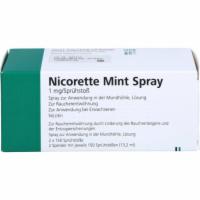 NICORETTE Mint Spray 1 mg/Sprühstoß