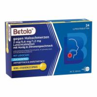 BETOLO gegen Halsschm.2/0.6/1,2 mg Lut.-Tab.Hon-Zi