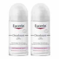 EUCERIN Deodorant Roll-on 24 h Doppelpack